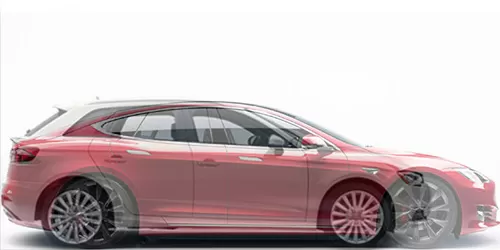 #A3 e-tron 2013- + Model S パフォーマンス 2012-