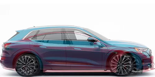 #e-tron 55 quattro 2019- + Model S パフォーマンス 2012-