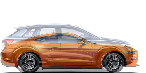 #Q4 e-tron concept 2020 + Mustang 2015-
