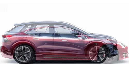 #Q4 e-tron concept 2020 + Model S Performance 2012-