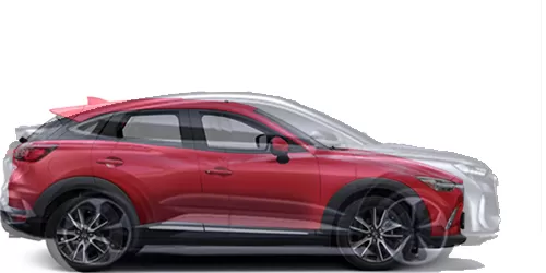 #Q4 Sportback e-tron concept + CX-3 15S Touring 2015-