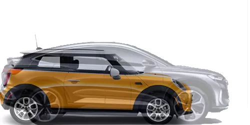 #Q4 Sportback e-tron concept + MINI Cooper 2014-