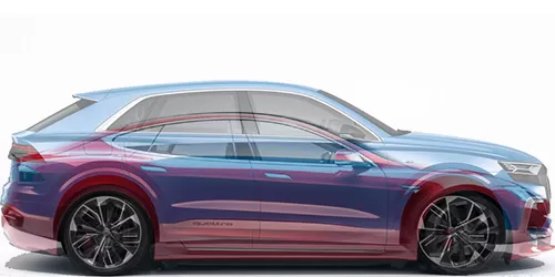 #Q8 55 TFSI quattro 2019- + Model S パフォーマンス 2012-