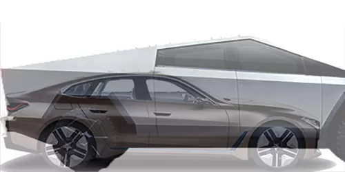 #i4 コンセプト 2020 + サイバートラック デュアルモーター 2022-