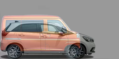 #アトレー RS 商用車 2021- + フィット ホーム 2020-
