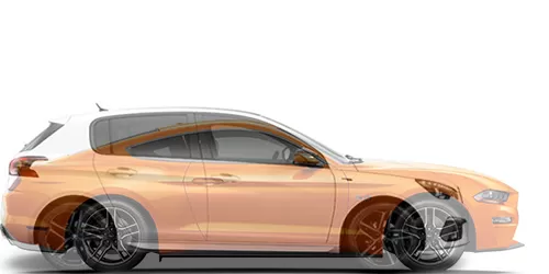 #Mustang 2015- + 308 GT Line BlueHDi 2013-