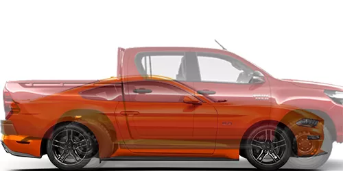 #Mustang 2015- + Hilux Z 2015-