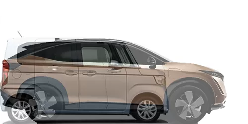 #N-BOX G Honda SENSING 2017- + アリア e-4ORCE 90kWh パフォーマンス 2021-