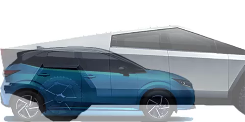 #ノート e-POWER X FOUR 2020- + サイバートラック シングルモーター 2020-