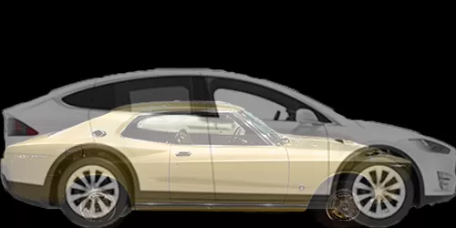 #LAUREL hard top 2000 GL-6 1972-1977 + Model X Performance 2015-