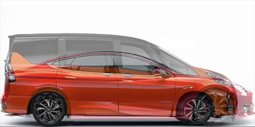 #セレナ e-POWER G 2017- + Model S パフォーマンス 2012-