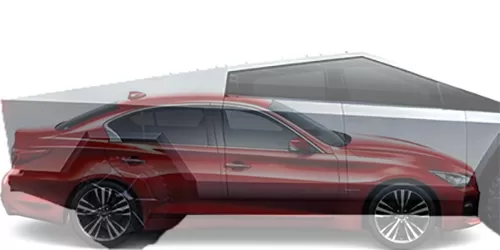 #スカイライン GT 4WD 2014- + サイバートラック デュアルモーター 2022-