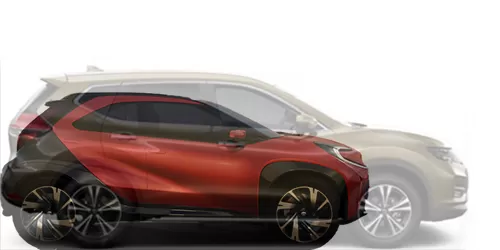 #エクストレイル ハイブリッド Xi 2013- + アイゴX プロローグ EV コンセプト 2021