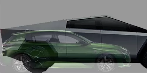 #308 GT HYBRID 2022- + サイバートラック シングルモーター 2020-