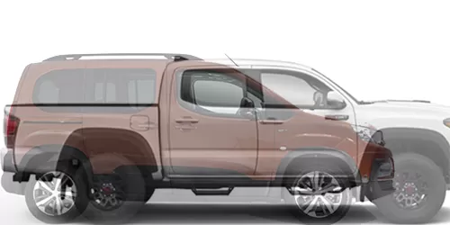 #RIFTER Debut Edition BlueHDi 2018- + TACOMA Double Cab Short 2016-