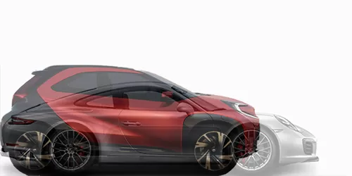 #911 Carrera 2018- + Aygo X Prologue EV concept 2021