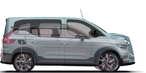 #タイプ HG PASSENGER VAN XS 2020- + XC40 P8 AWD リチャージ 2020-