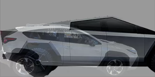 #クロストレック 2023 + サイバートラック デュアルモーター 2022-