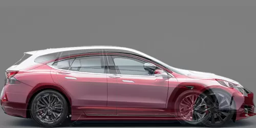 #レヴォーグ レイバック 2023- + Model S パフォーマンス 2012-