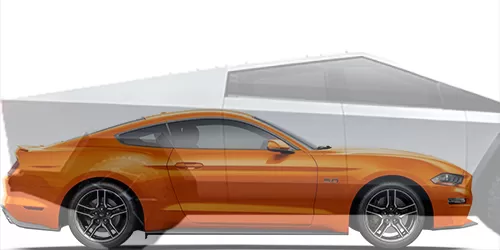 #Cybertruck Single Motor 2022- + Mustang 2015-