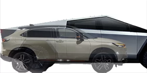 #サイバートラック シングルモーター 2020- + ヴェゼル e:HEV X 4WD 2021-