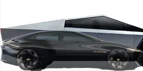 #サイバートラック デュアルモーター 2022- + ビジョン Qe コンセプト 2023