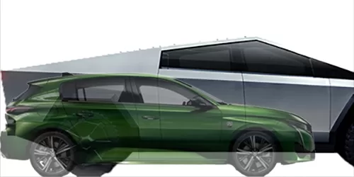 #サイバートラック シングルモーター 2020- + 308 GT HYBRID 2022-