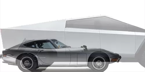 #サイバートラック デュアルモーター 2022- + 2000GT 1967-1970