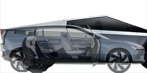 #サイバートラック デュアルモーター 2022- + EX90 2023-