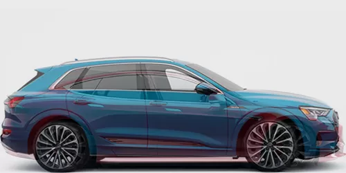 #Model S パフォーマンス 2012- + e-tron 55 quattro 2019-