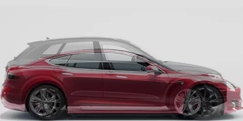 #Model S パフォーマンス 2012- + Q5 TDI quattro 2017-