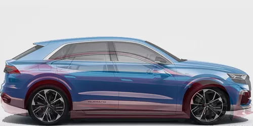 #Model S Performance 2012- + Q8 55 TFSI quattro 2019-