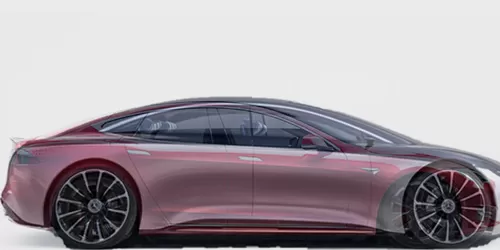 #model S Long Range 2012- + Vision EQS Concept 2019