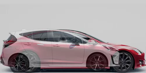 #Model S パフォーマンス 2012- + アクア GR SPORT 2023-