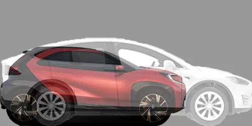 #model X Long Range 2015- + アイゴX プロローグ EV コンセプト 2021