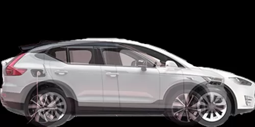#Model X パフォーマンス 2015- + XC40 P8 AWD リチャージ 2020-
