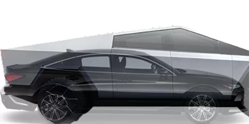 #アバロン XLE ハイブリッド 2021- + サイバートラック シングルモーター 2020-
