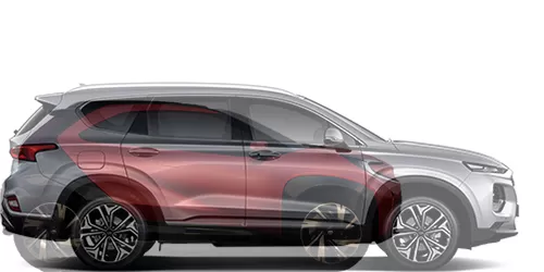 #アイゴX プロローグ EV コンセプト 2021 + サンタフェ 2018-