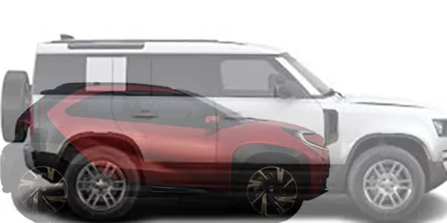 #アイゴX プロローグ EV コンセプト 2021 + ディフェンダー 110 2019-