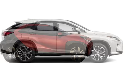 #アイゴX プロローグ EV コンセプト 2021 + RX450h AWD 2015-