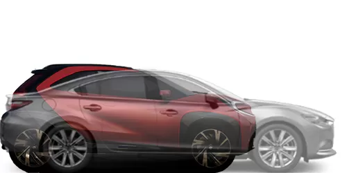 #アイゴX プロローグ EV コンセプト 2021 + MAZDA6 セダン 2012-