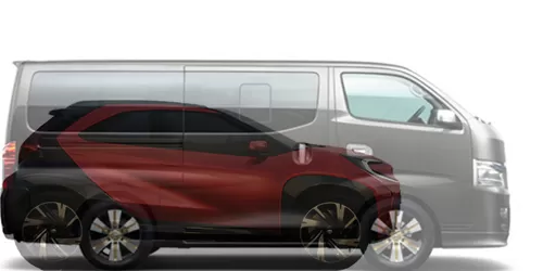 #Aygo X Prologue EV concept 2021 + NV350 CARAVAN DX 2012-