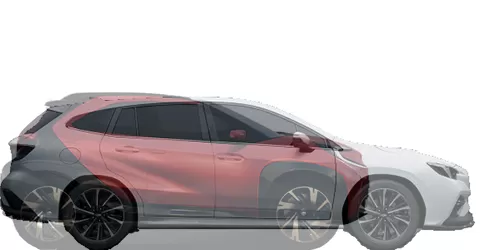 #アイゴX プロローグ EV コンセプト 2021 + レヴォーグ 2020-