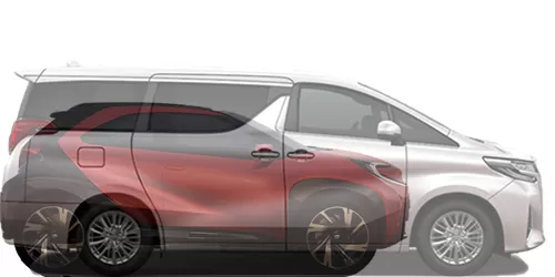 #アイゴX プロローグ EV コンセプト 2021 + アルファード ハイブリッド 2015-