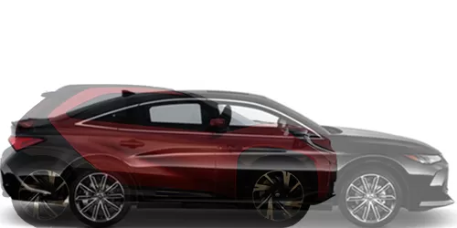 #アイゴX プロローグ EV コンセプト 2021 + アバロン XLE ハイブリッド 2021-