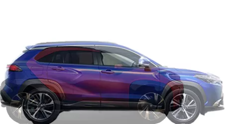 #アイゴX プロローグ EV コンセプト 2021 + カローラクロス HYBRID G 4WD 2021-