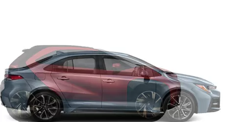 #アイゴX プロローグ EV コンセプト 2021 + カローラ ハイブリッド G-X 2018-