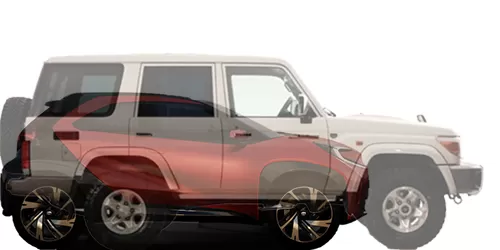 #アイゴX プロローグ EV コンセプト 2021 + ランドクルーザー70 バン 2014-