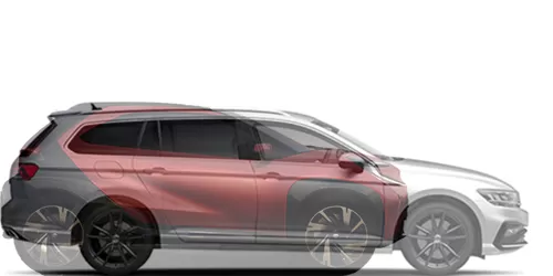 #アイゴX プロローグ EV コンセプト 2021 + パサート ヴァリアント TSIエレガンス 2015-