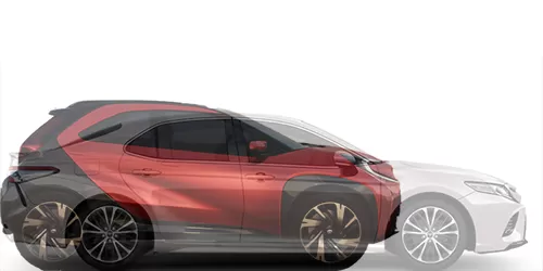 #カムリ ハイブリッド G 2017- + アイゴX プロローグ EV コンセプト 2021